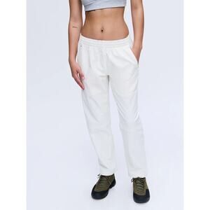 Outdoor Voices RecTrek Elastic Waist Hiking Climbing Pants Bone White Cream L